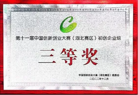 第十一届中国创新创业大赛三等奖
